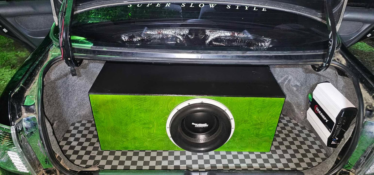 2000 Honda Civic sedan 1x RS Goldv2 3cuft net @ 32hz