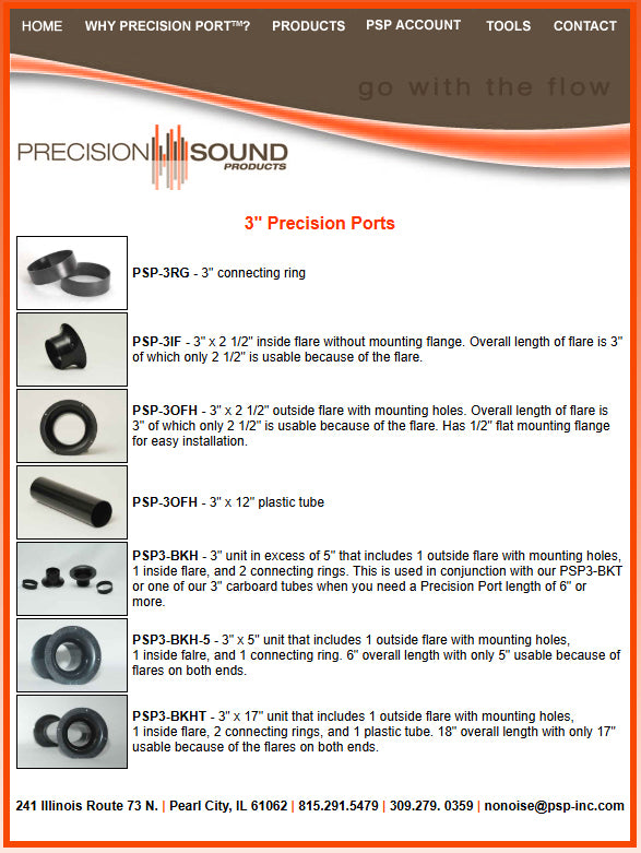 3" Precision Port Kit