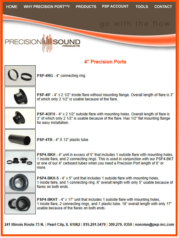 4" Precision Port Kit
