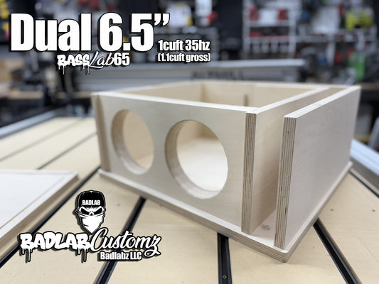 Basslab65 Dual 6.5" Flat pack