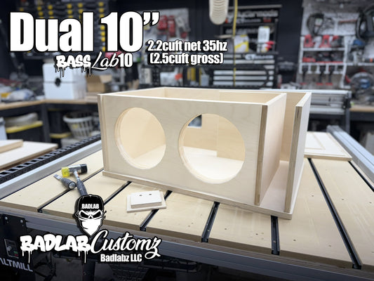 BassLab10 Dual 10" Flat pack