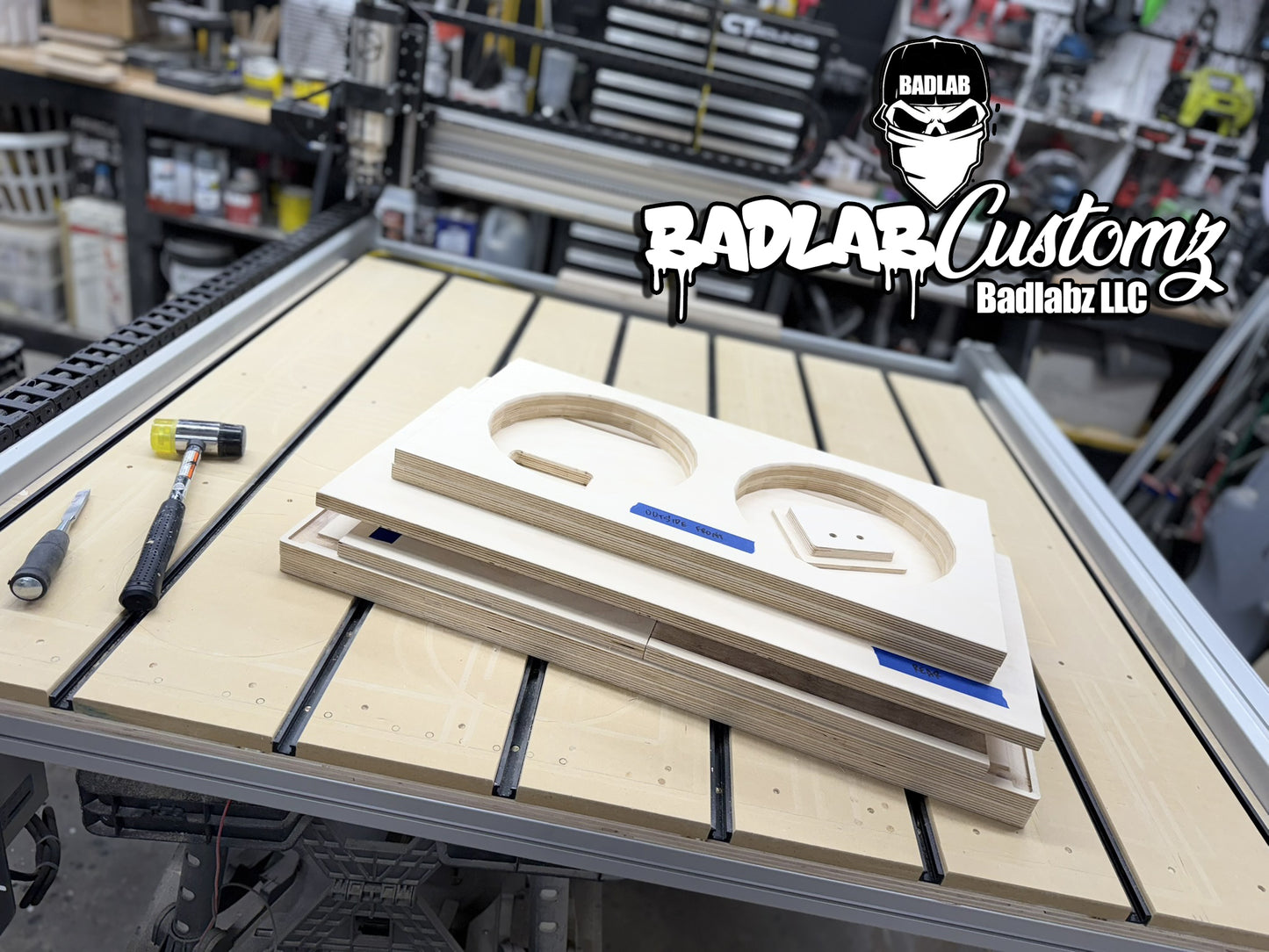 BassLab10 Dual 10" Flat pack