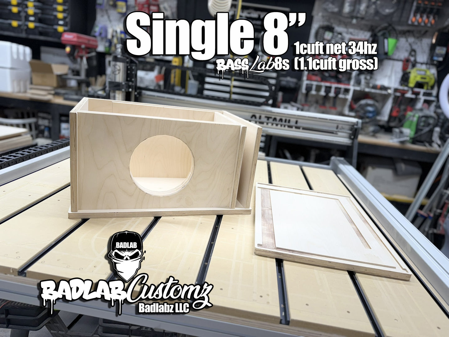 Basslab8s Single 8" Flat pack