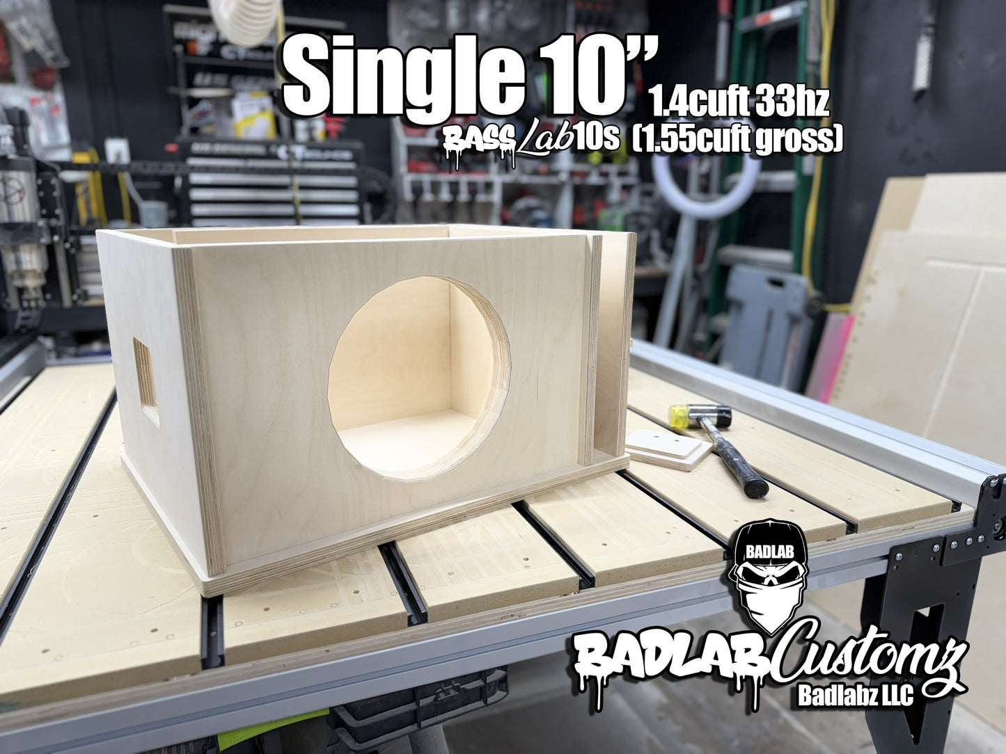 Basslab Single 10" Flat pack