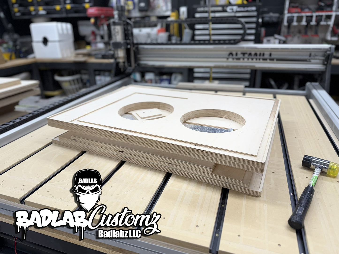 Basslab10sb Dual 10" Flat pack