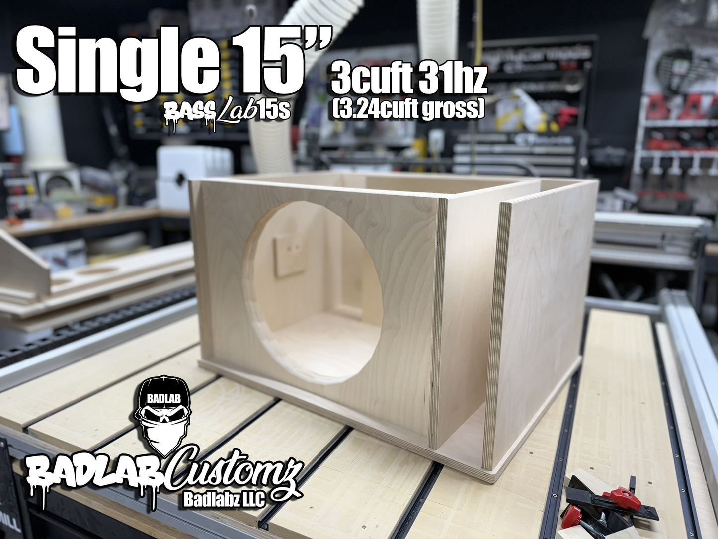 Basslab15s Single 15" Flat pack