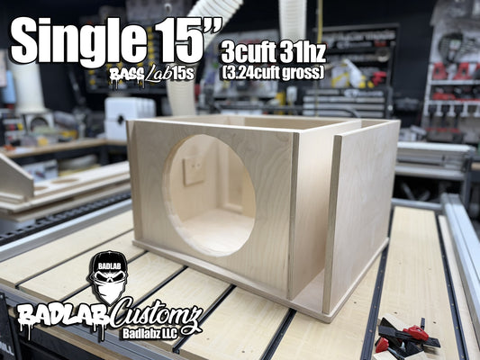 Basslab15s Single 15" Flat pack