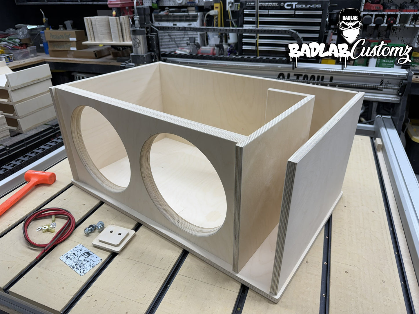 Dual 12" 3cuft Flat Pack