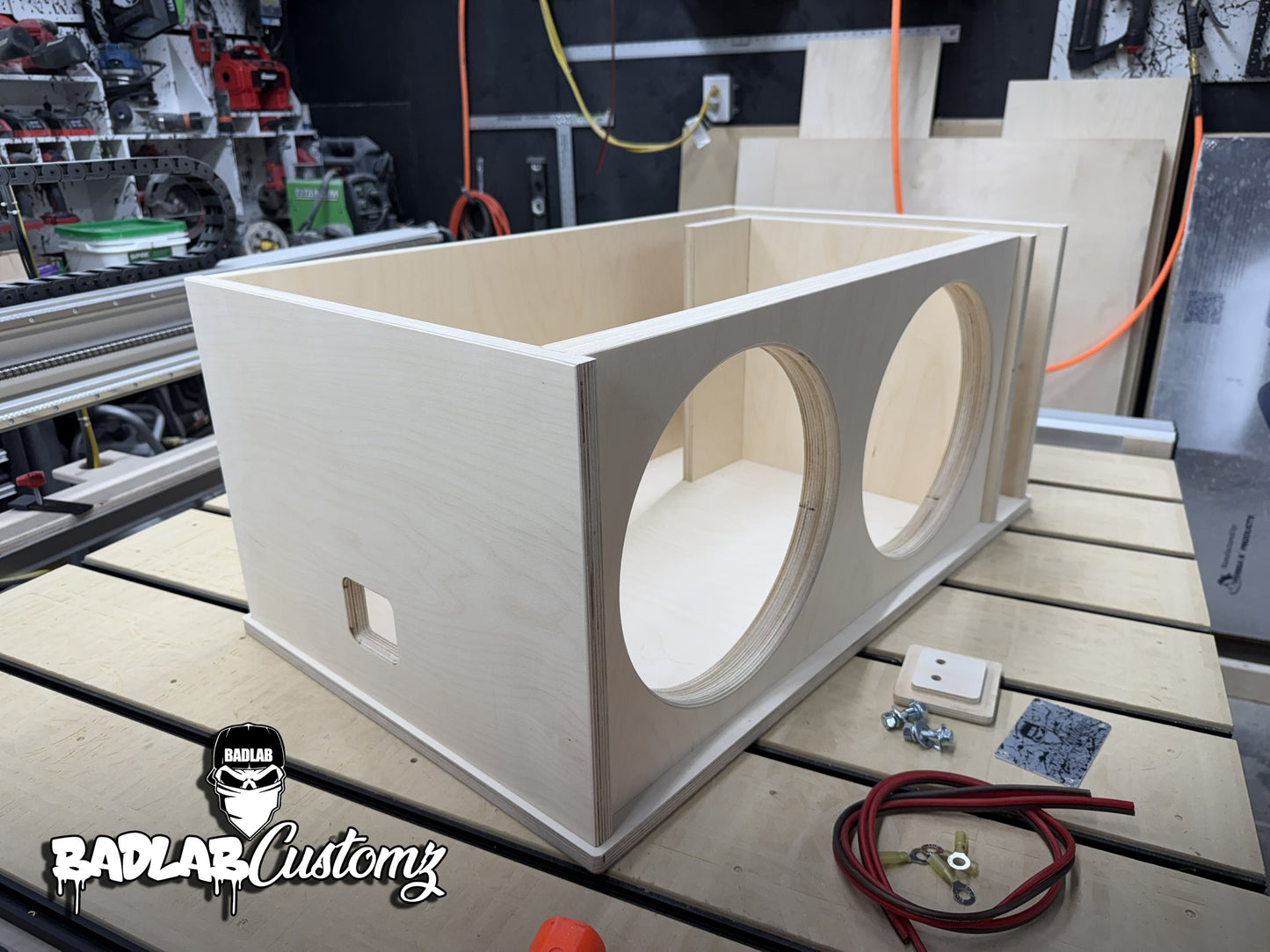 Dual 12" 3cuft Flat Pack