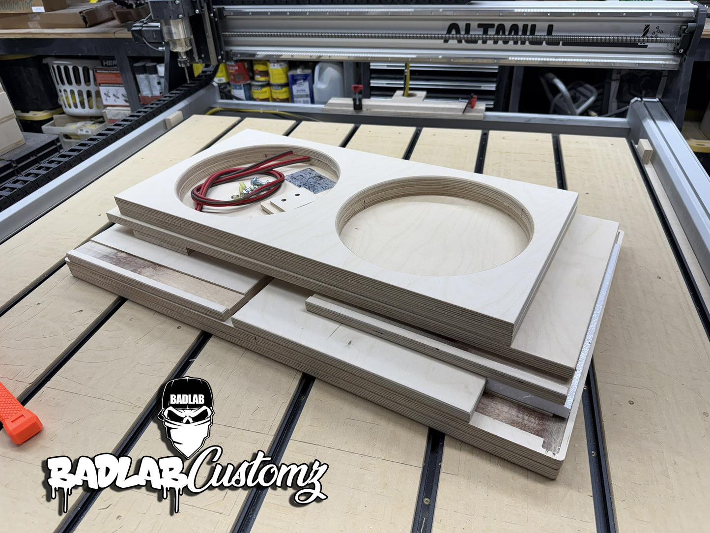 Dual 12" 3cuft Flat Pack