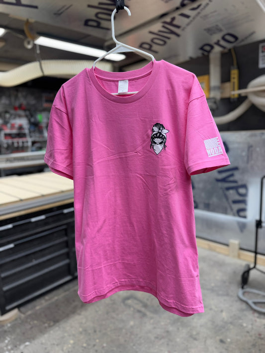Lady's Mzbadlabz Original's T-Shirt (pink)