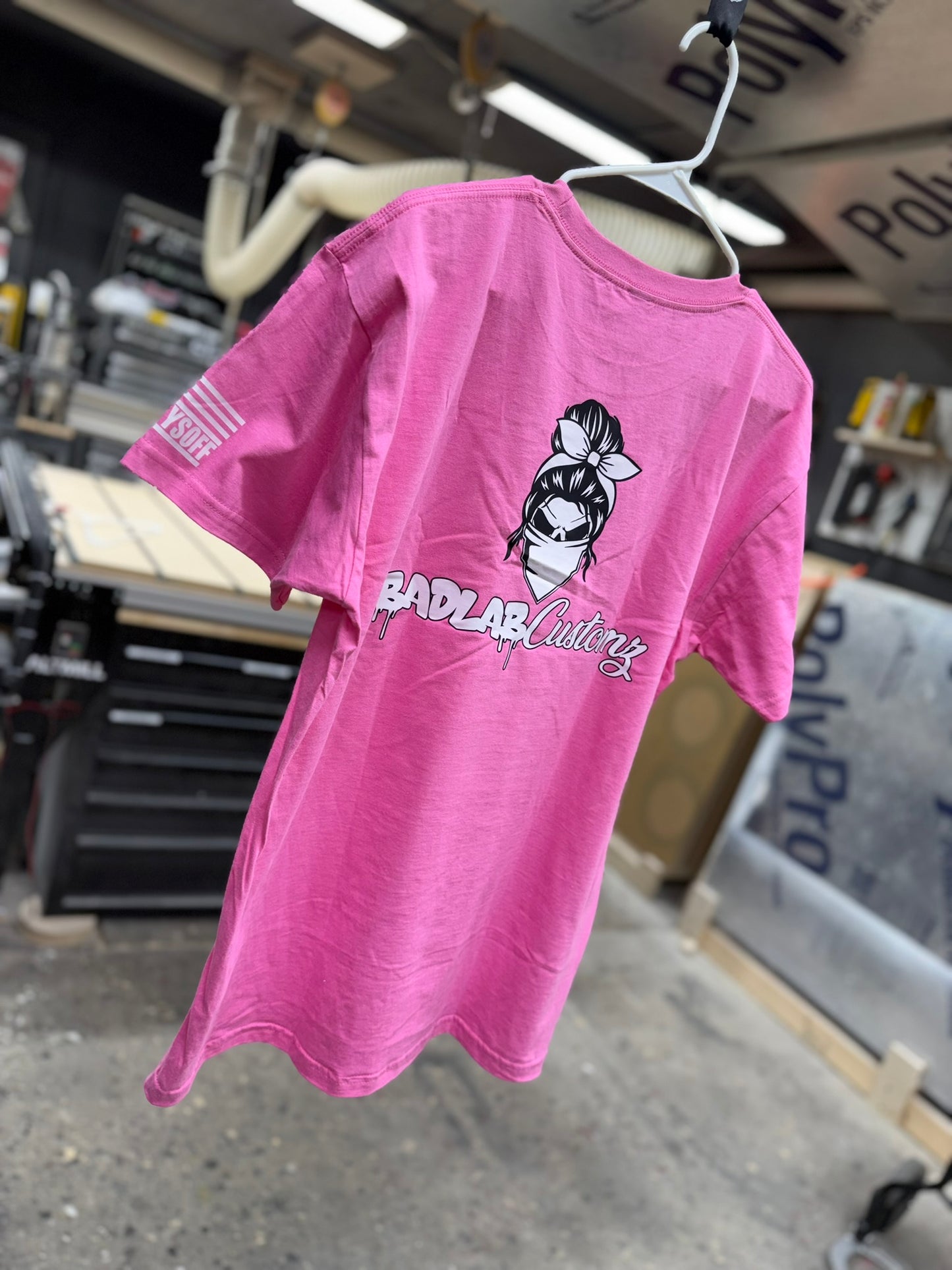 Lady's Mzbadlabz Original's T-Shirt (pink)