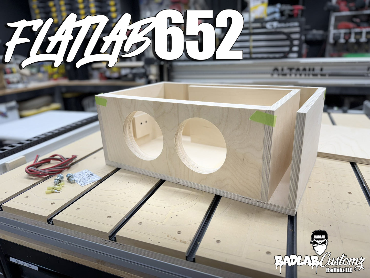 Dual 6.5" Flat Pack 1cuft/36hz