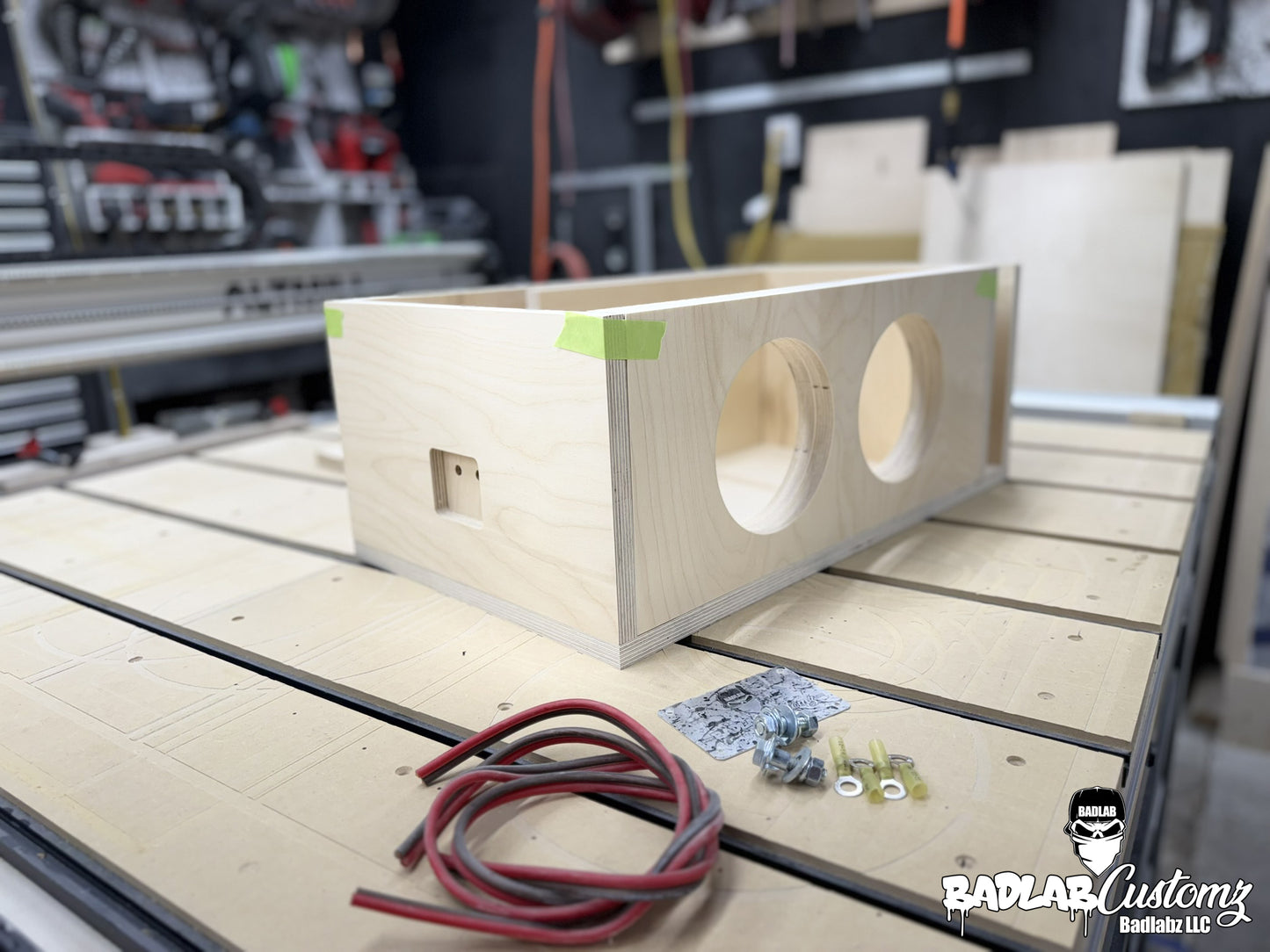 Dual 6.5" Flat Pack 1cuft/36hz