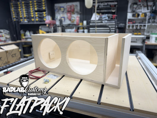 Dual 12" 3.0cuft/33hz