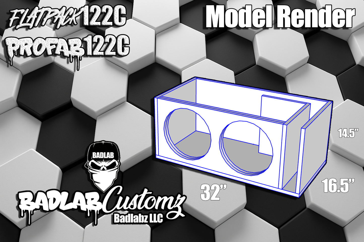Dual 12" 2.5cuft/34hz (Compact)