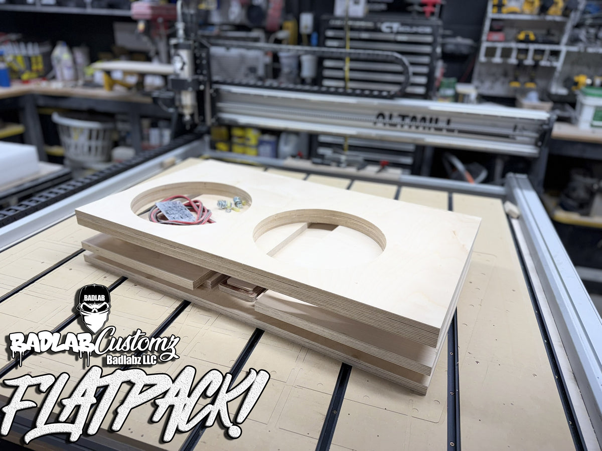 Dual 12" Sub up port back 3cuft/35hz