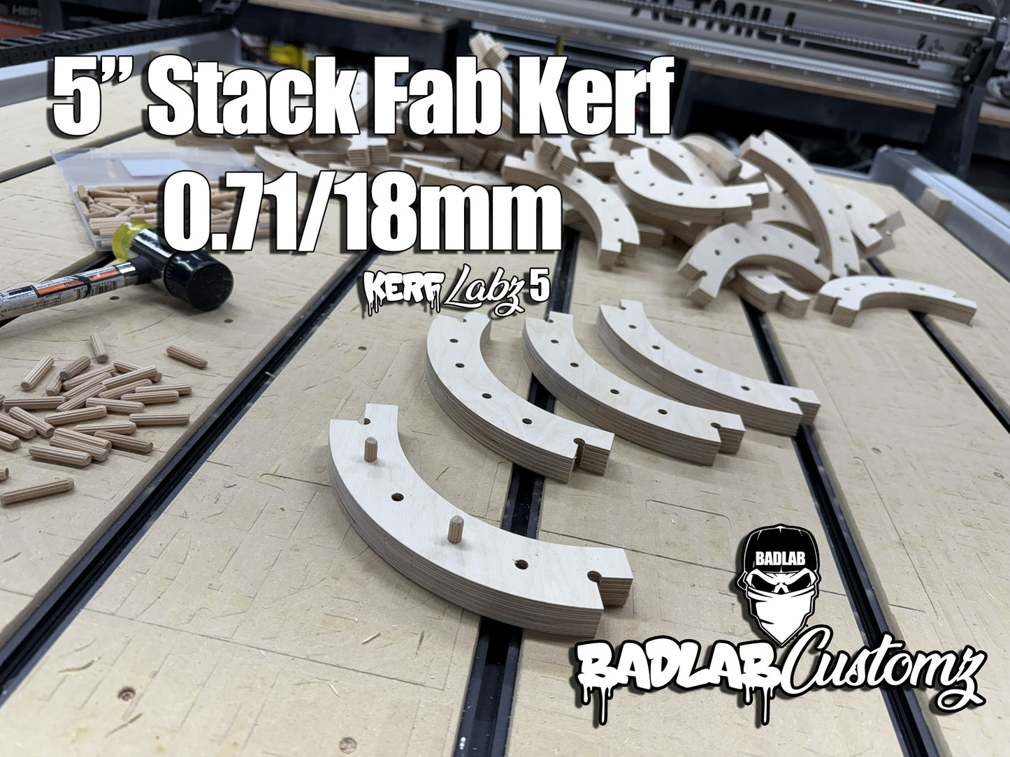 5" Kerfs (25 count)