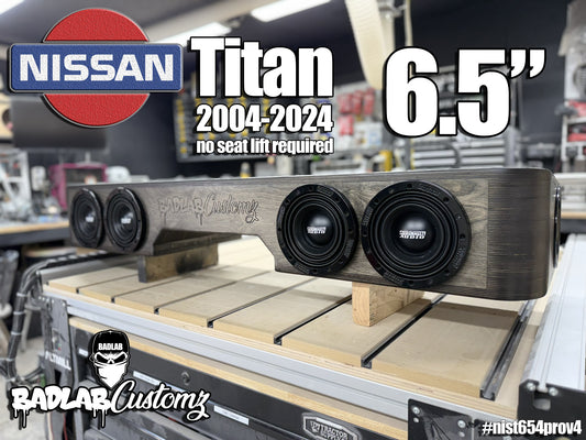 Nissan Titan 6.5" Sub box