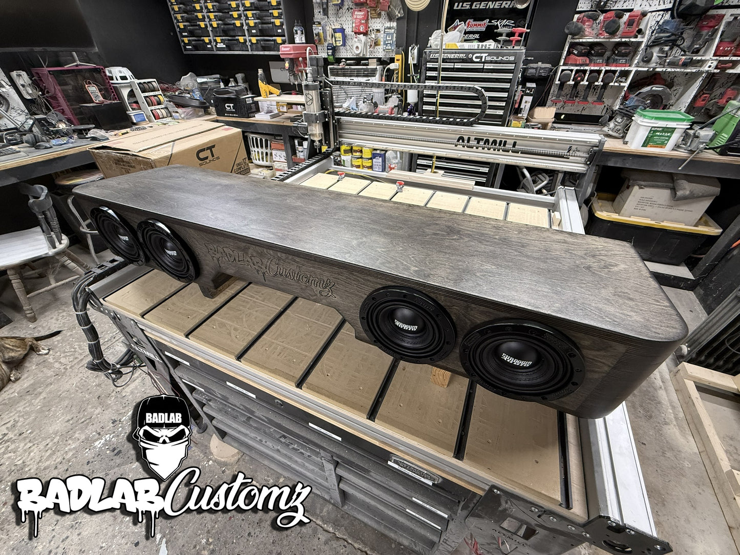 Nissan Titan 6.5" Sub box