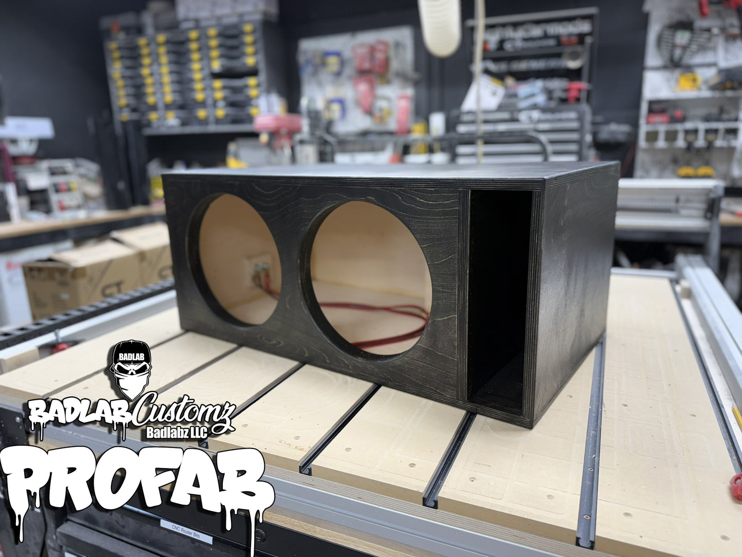 Dual 12" Profab 3ccuft/33hz