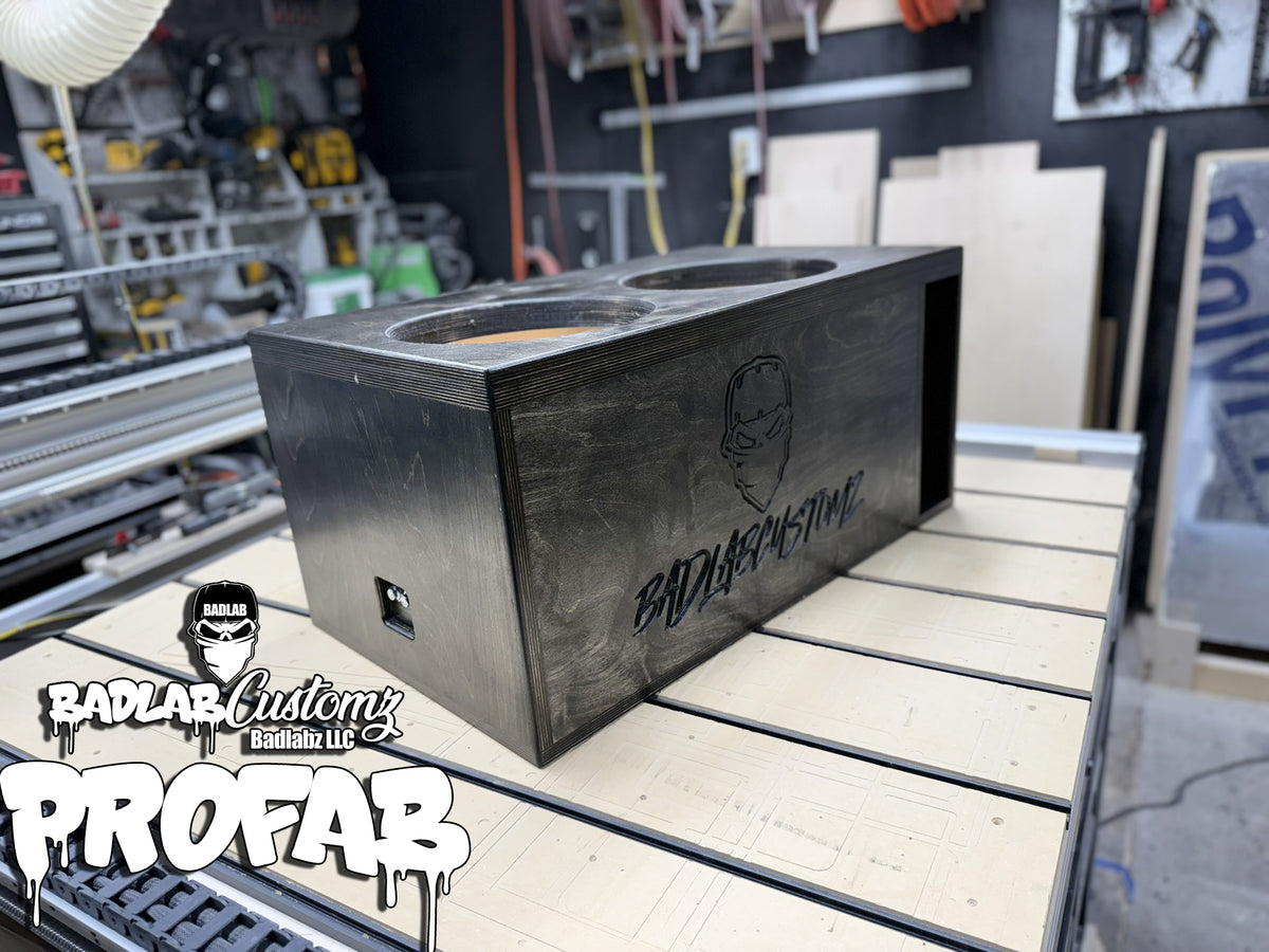 Dual 12" Profab Sub up port back 3cuft/35hz