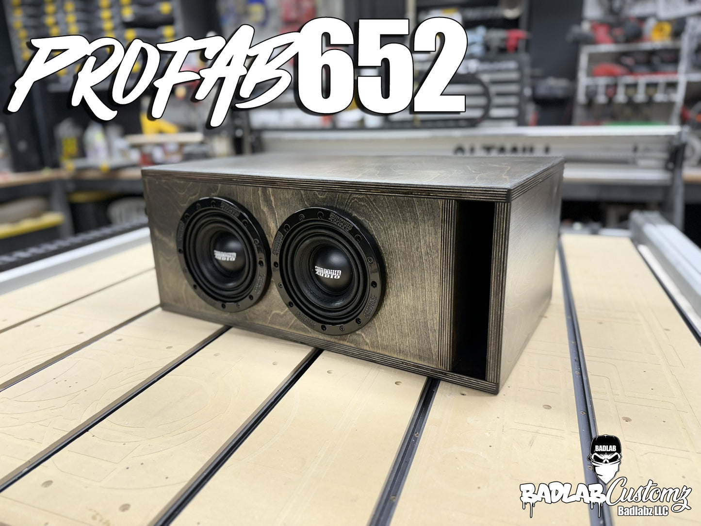Dual 6.5" Profab 1cuft/36hz