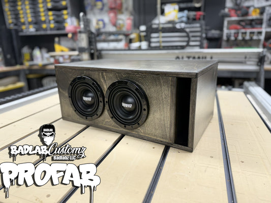 Dual 6.5" Profab 1cuft/36hz
